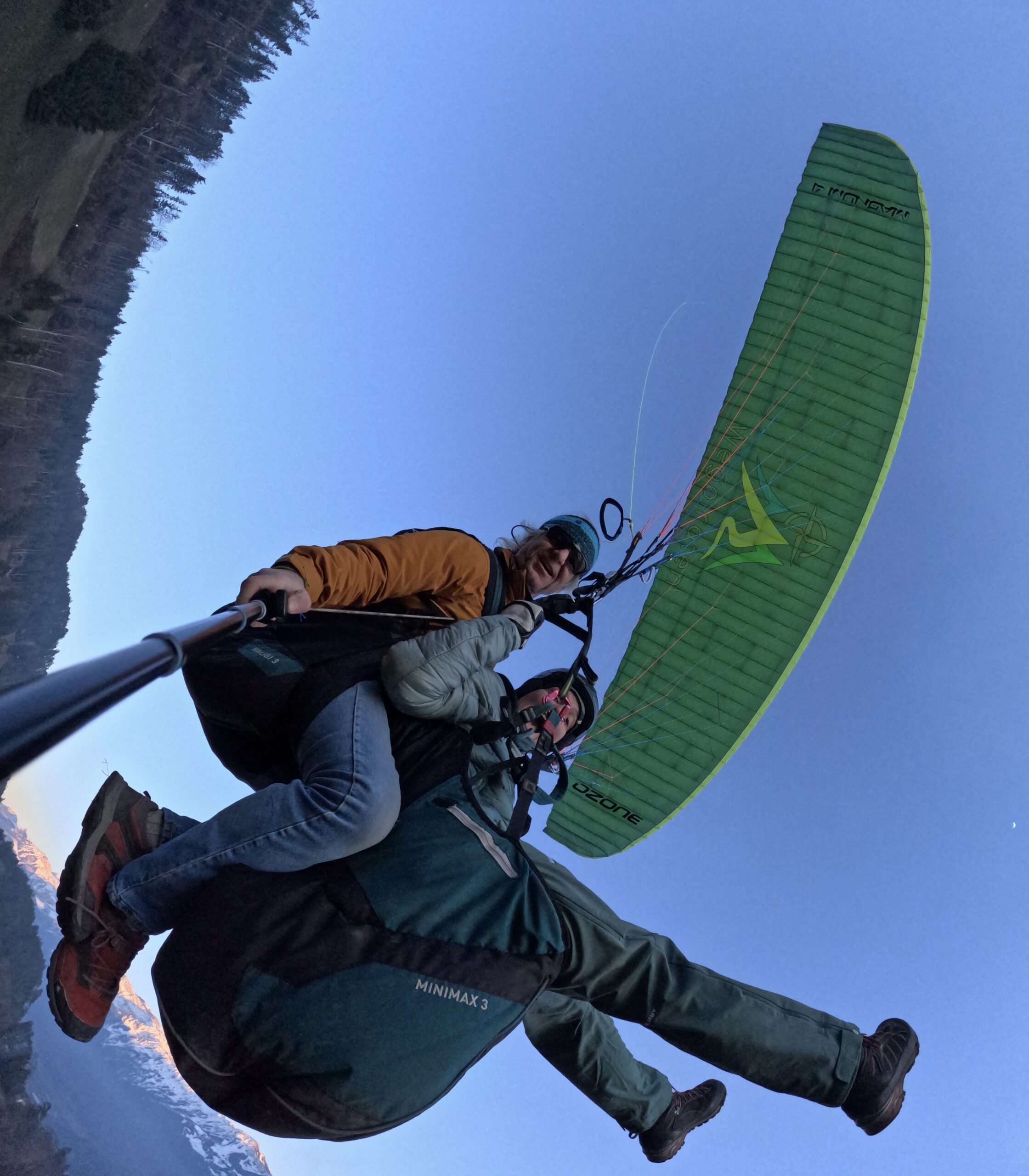 Gleitschirm-Tandemflug